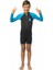 Little Shark Junior Shorty Ls Dalış Elbisesi Black / Blue-2mm - 9/10 Yaş 1