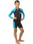 Little Shark Junior Shorty Ls Dalış Elbisesi Black / Blue-2mm - 9/10 Yaş 3