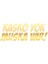 Kasko Yok Muska Var Araba Sticker 17X17 cm Gold 1
