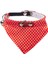 Kedi Boyun Tasması, Bandanalı, Zilli, Kırmızı, 24-29CM Drstr 1