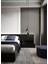 16x145cm antrasit gri 3D PVC panel, yapışkanlı, dekoratif ve şık tasarım 1