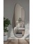 Asimetrik 60x160 cm gri boy aynası, şık ve modern dekoratif tasarım 1