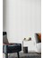 50cm x 50cm 3D ABS PVC Duvar Paneli, Beyaz, Silinebilir, Yapışkanlı, Dayanıklı 1