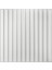 50cm x 50cm 3D ABS PVC Duvar Paneli, Beyaz, Silinebilir, Yapışkanlı, Dayanıklı 2