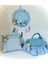 - 3 Adet Baby Shower Seti Mavi Drstr 1