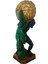 Büyük Boy Renkli Atlas Heykel Dekoratif Mitolojik Biblo 30 cm 2