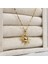 18 Ayar Gold Kaplama Güneş Kolye ,gold Vintage Güneş Kolye , Sevgiliye Hediye 2