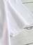 Baskılı Oversize Bisiklet Yaka T-Shirt - Beyaz 2