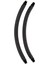 Assnıper 18,3X26 Çift Komponent L04 90'lık 26CM Siyah 1çft. 1