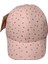Spteks Kitti 1-3 Yaş Kız Çocuk Pembe Renk Çıtır Çiçek Desenli Yazlık Şapka 5