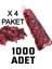 Kuru Gül Yaprağı 1000 Adet, Romantik Süs, Kırmızı, Dekor, Hediye, TR 1
