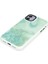 Iphone 12 Kılıf Moda Simli Kapak - Yeşil Drstr 5