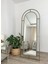 Çerçeveli Oval Ayaklı Metal Ayna, Renkli, 180x70 cm, Şık ve Modern Tasarım 1
