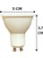 (5 Adet) Osaka 7W Yeşil Işık GU10 Duylu Led Çanak Ampul 3