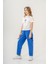 Kız Çocuk Pamuklu T-Shirt Keten Pantalonlu Yazlık Takım 6-9 Yaş 2
