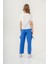 Kız Çocuk Pamuklu T-Shirt Keten Pantalonlu Yazlık Takım 6-9 Yaş 8
