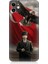 Apple iPhone 11 Uyumlu Bayrak Önünde Mustafa Kemal Atatürk Desenli Silikon Kılıf 1