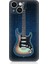 Apple iPhone 13 Uyumlu Devre Temasında Elektrikli Gitar Desenli Silikon Kılıf 1