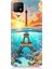Oppo A53 Uyumlu Denizaltında Eyfel Hayali Desenli Silikon Kılıf 1
