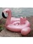 Ayak Geçmeli Bot Tutunmalı Büyük Boy Şişme Flamingo Simit Deniz Plaj Havuz Oyuncağı 80 Cm. 4