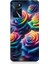 Oppo A55 Uyumlu Gökkuşağı Güllerin Patlaması Desenli Silikon Kılıf 1
