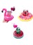 Donut Karpuz Flamingo 3lü Şişme Havuz Deniz Bardak Tutucu Float Bar Set 1