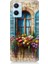 Oppo A96 Uyumlu Pencereden Renkli Hayat Desenli Silikon Kılıf 1