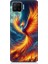 Oppo A73 Uyumlu Ateşle Dans Eden Anka Desenli Silikon Kılıf 1