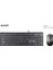 A4 Tech KR-9276 Q USB Standart Klavye+Optik Mouse 1