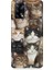Oppo A74 Uyumlu Kedi Kalabalığında Kaos Desenli Silikon Kılıf 1