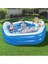 Büyük ve eğlenceli şişme havuz, pompa dahil değil, 213x206x69 cm, aile keyfi için ideal 5