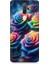 Oppo A5 2020 Uyumlu Gökkuşağı Güllerin Patlaması Desenli Silikon Kılıf 1