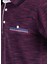 Polokoton Marka Polo Yaka T-Shirt – Siyah Bordo Renk, Cepli, İki Renkli Özel Pike Kumaş, Erkek Yazlık Model, %100 Pamuk 4