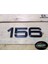 Alfa Romeo 156 (156) Bagaj Yazısı 12,8*4*0,4cm 2