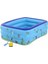 Yumuşak Tabanlı Çocuk Şişme Havuz, 130cm, 3 Boğum, Eğlenceli ve Güvenli Tasarım 1