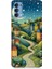 Oppo Reno 4 Uyumlu Yıldızlı Tepede Masal Desenli Silikon Kılıf 1