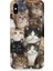 Apple iPhone Xs Uyumlu Kedi Kalabalığında Kaos Desenli Silikon Kılıf 1