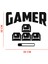Pleksi Gamer Tuşlu Duvar Dekoru 5