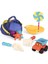 Renkli çocuk oyun seti, deniz ve plaj eğlencesi için uygun, 2+ yaş uygun 2