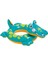 Şişme Sevimli Timsah Simit - Çocuk Timsah Simit -Şişme Timsah Figürlü Simit-Crocodile Ring 71X56 cm 6