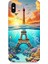 Apple iPhone Xs Max Uyumlu Denizaltında Eyfel Hayali Desenli Silikon Kılıf 1