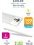 100WAT 120 cm Kristal Yatay LED Bant Armatür-Trafolu Gün Işığı 1 Adettir 1