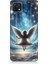 Oppo A15 Uyumlu Yıldızlarla Salıncakta Melek Desenli Silikon Kılıf 1