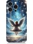 Apple iPhone 15 Pro Max Uyumlu Yıldızlarla Salıncakta Melek Desenli Silikon Kılıf 1
