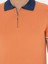 Erkek Turuncu Slim Fit Fermuarlı Polo Yaka Triko T-shirt 50285434-VR051 7