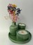 Crafts Tasarım 4 Lü Dekoratif Mum Seti Zeytin Gold Renkli 6