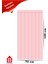 Kendinden Yapışkanlı Çocuk Odası Pembe 3D Duvar Çıtası 70x100h 1