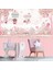 Kendinden Yapışkanlı Çocuk Odası Pembe 3D Duvar Çıtası 70x100h 4