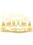 Welcome Karavan Sticker 17X17 cm Gold 1