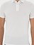 Erkek Beyaz Slim Fit Polo Yaka Merserize T-shirt 50284772-VR013 6